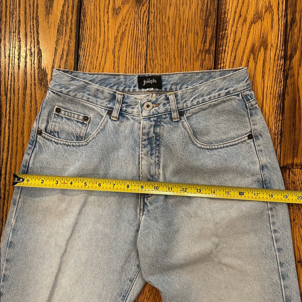 FOR JOSEPH VINTAGE💗 LIGHT WASH STRAIGHT LEG HIGH WAIST WOMENS BLUE JEANS SIZE 30 - Picture 5 of 12